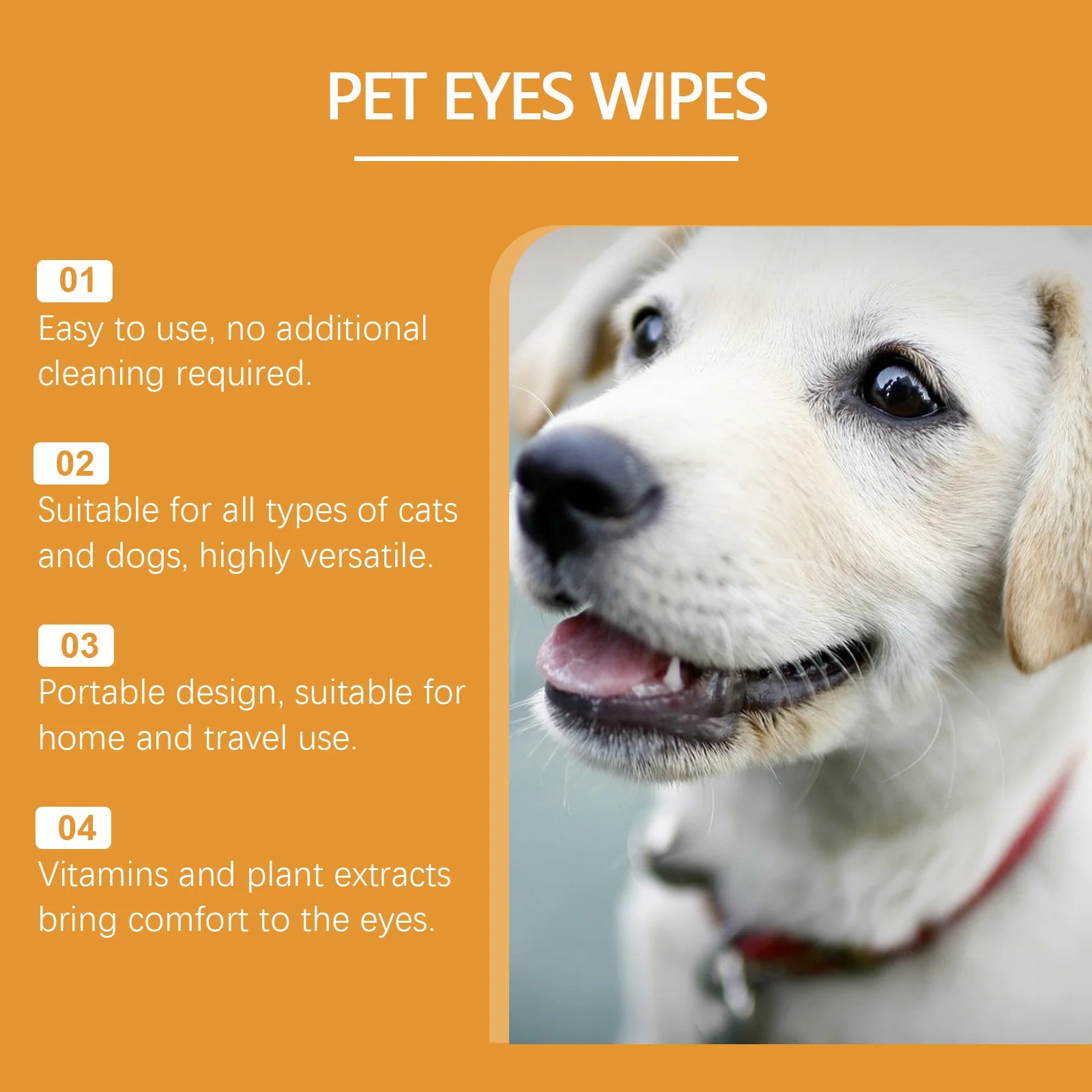 Pet Eyes Cleaner Wipes