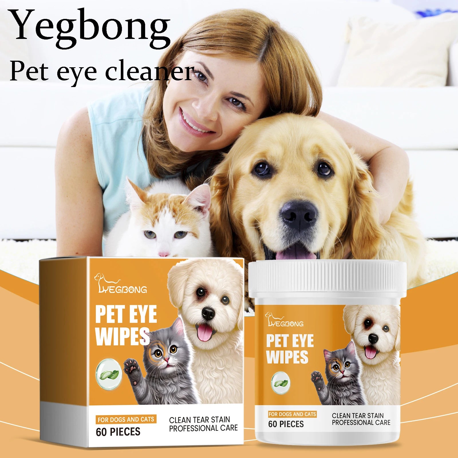 Pet Eyes Cleaner Wipes