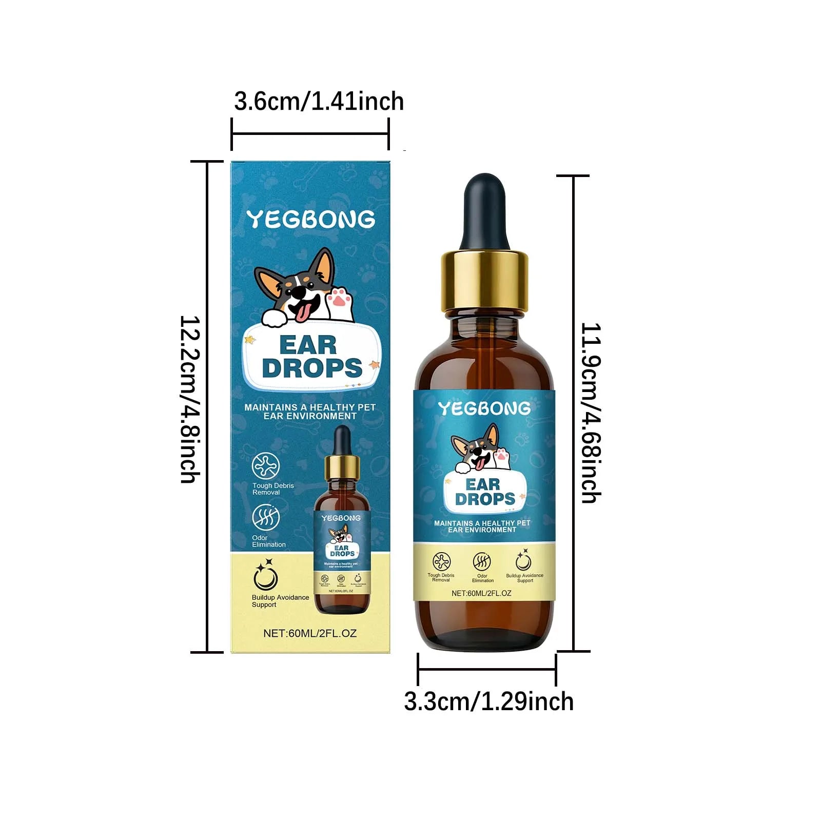 Pet Ear Care Drops