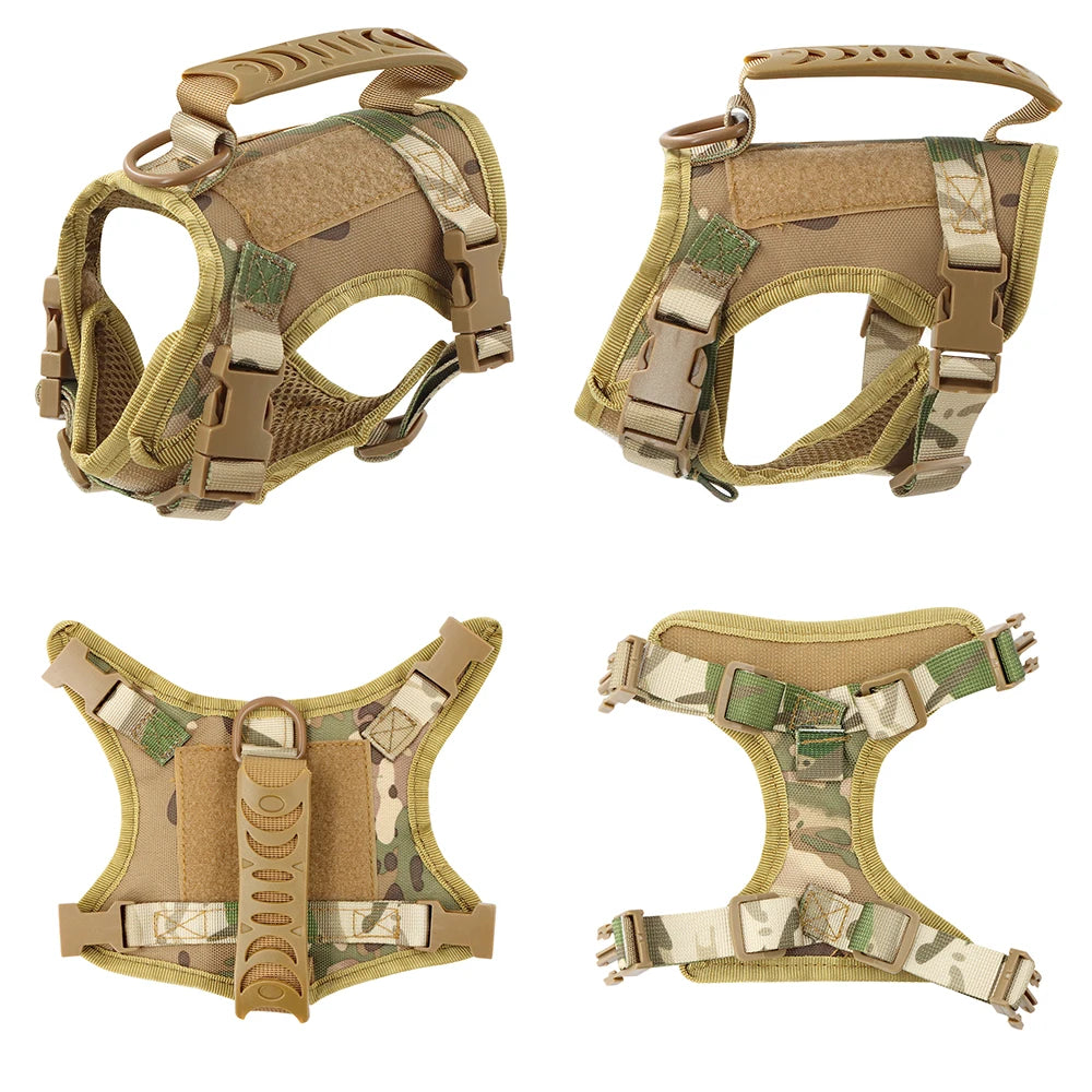 Tactical Cat Harness Adjustable Puppy Vest