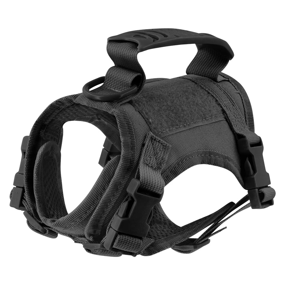 Tactical Cat Harness Adjustable Puppy Vest