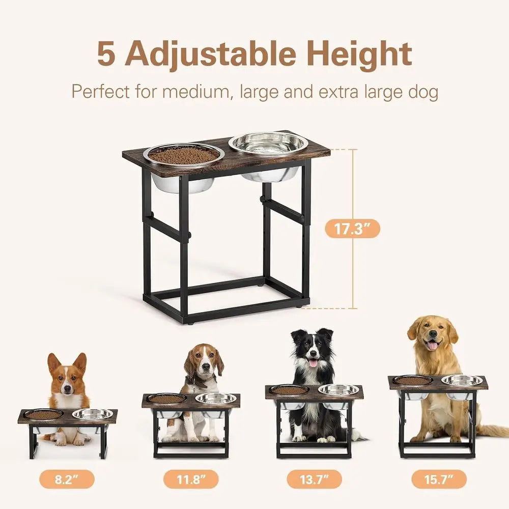 Elevated Dog Bowls for Large Breed