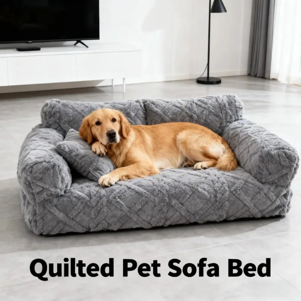 Plush Pet Sofa Bed