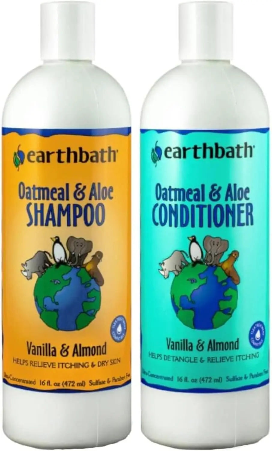 Oatmeal & Aloe Dog Shampoo & Conditioner