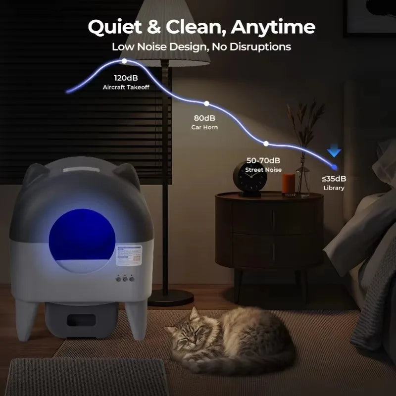 Automatic Cat Litter Box Extra Large