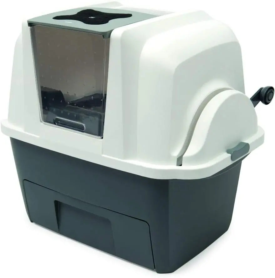 Automatic Sifting Cat Litter Box with Odor Control