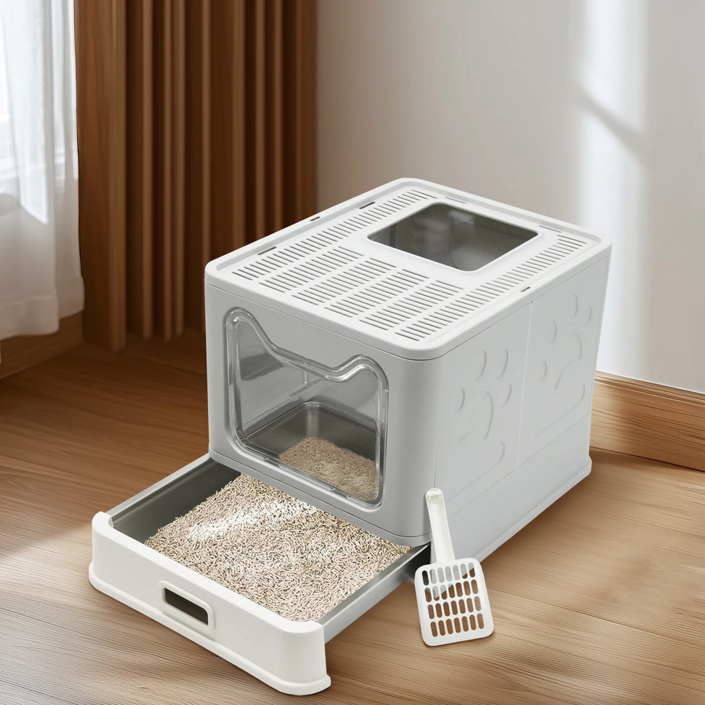 4-Style Cat Litter Box