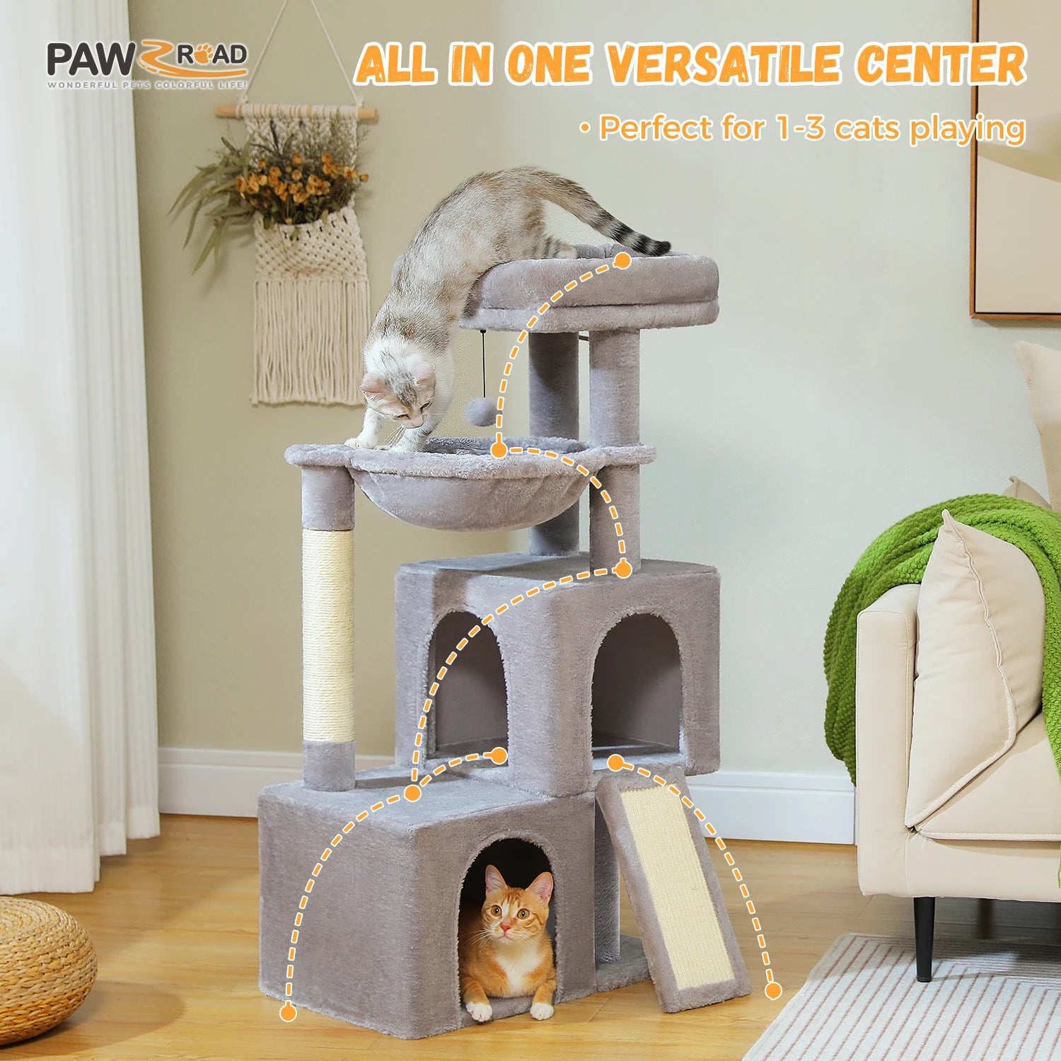 Large Cat Tree For Indoor Cats