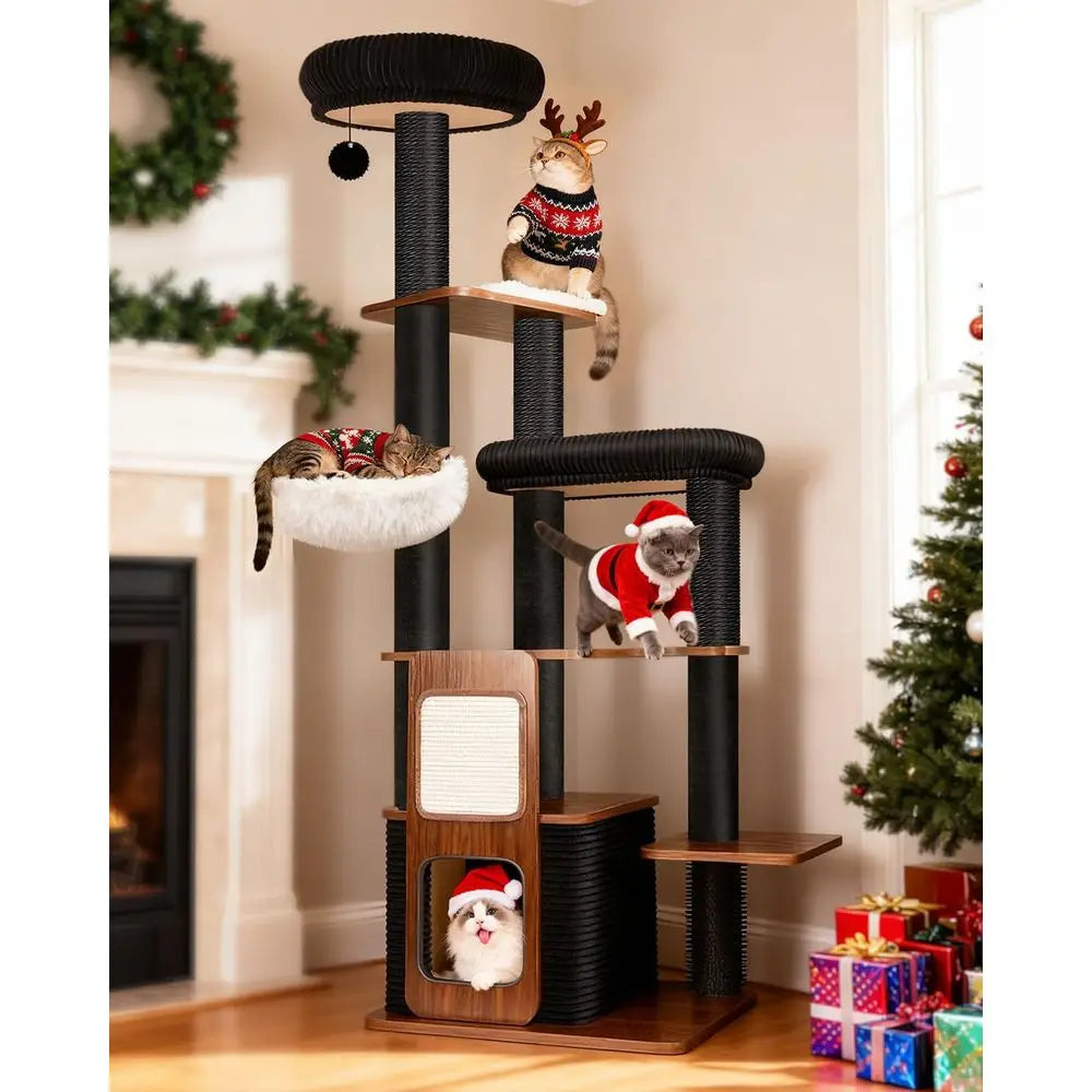Large Indoor Cat Tree Tower For Large Cats