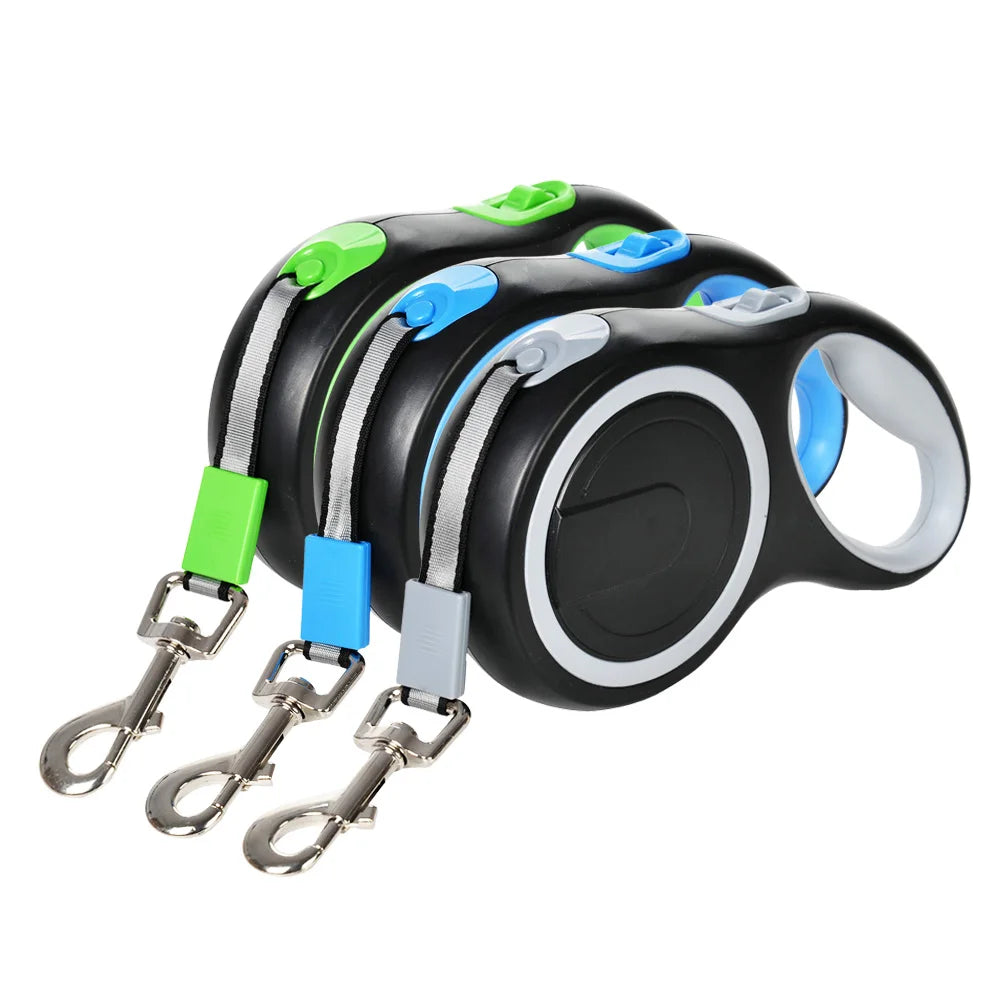 Dog Leash Retractable Roulette Collar