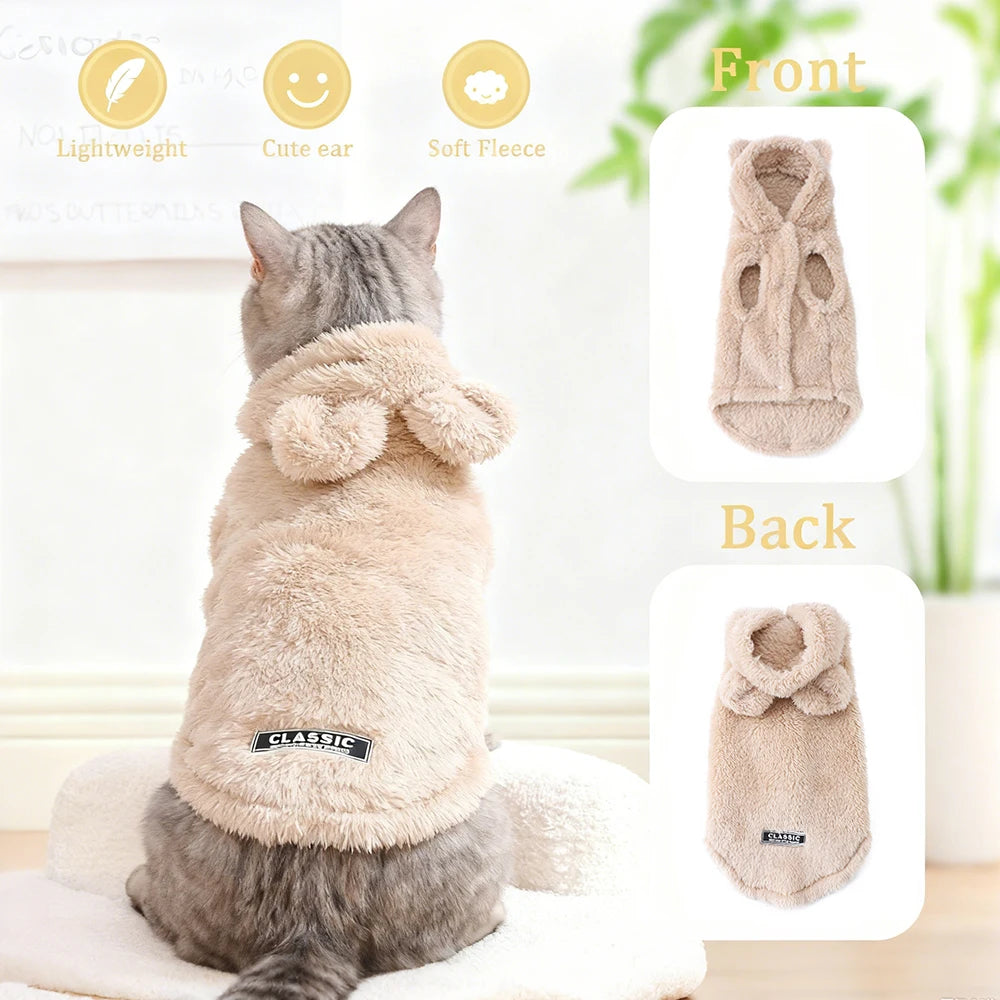 Winter Pet Sweater Coat