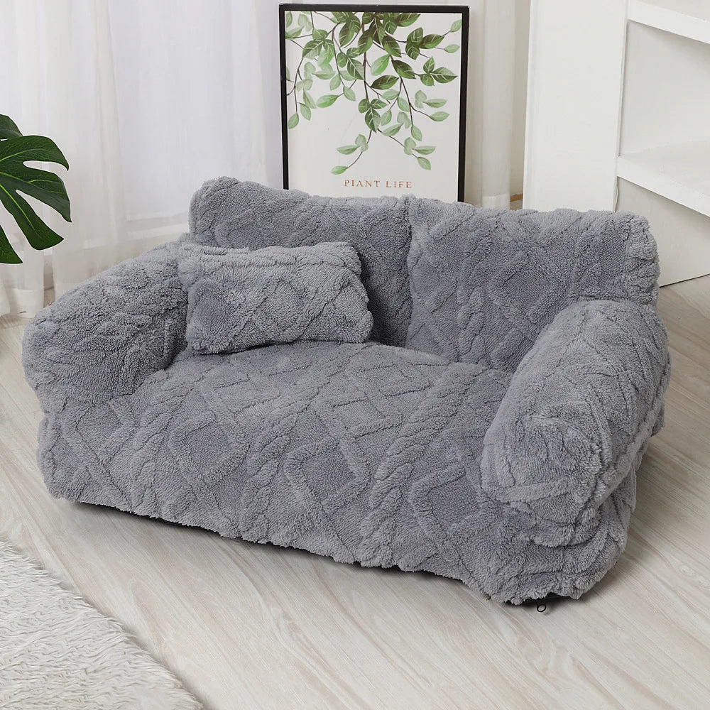 Plush Pet Sofa Bed