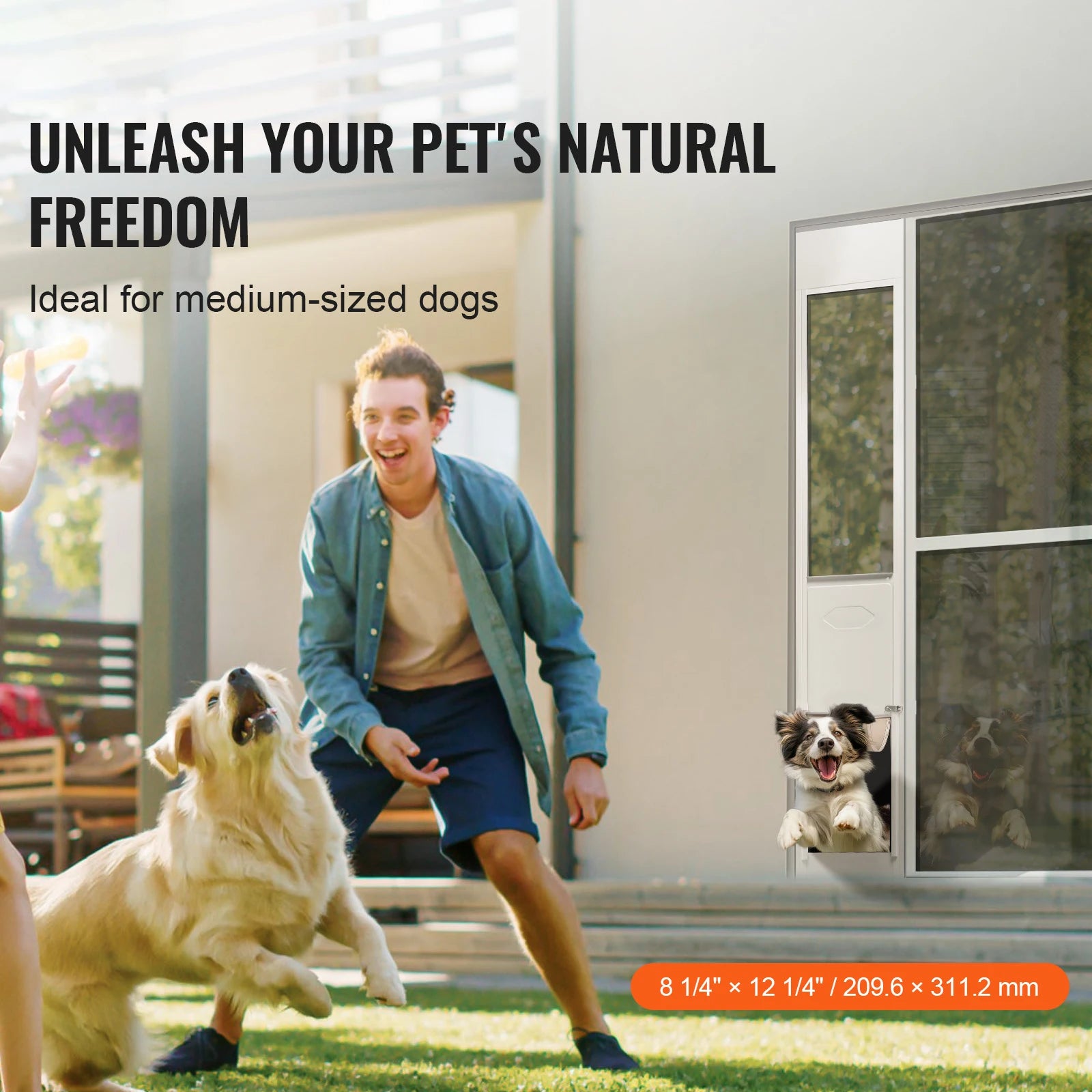 Dog Sliding Glass Door