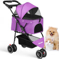 Portable Foldable Pet Stroller for Small Dogs & Cats