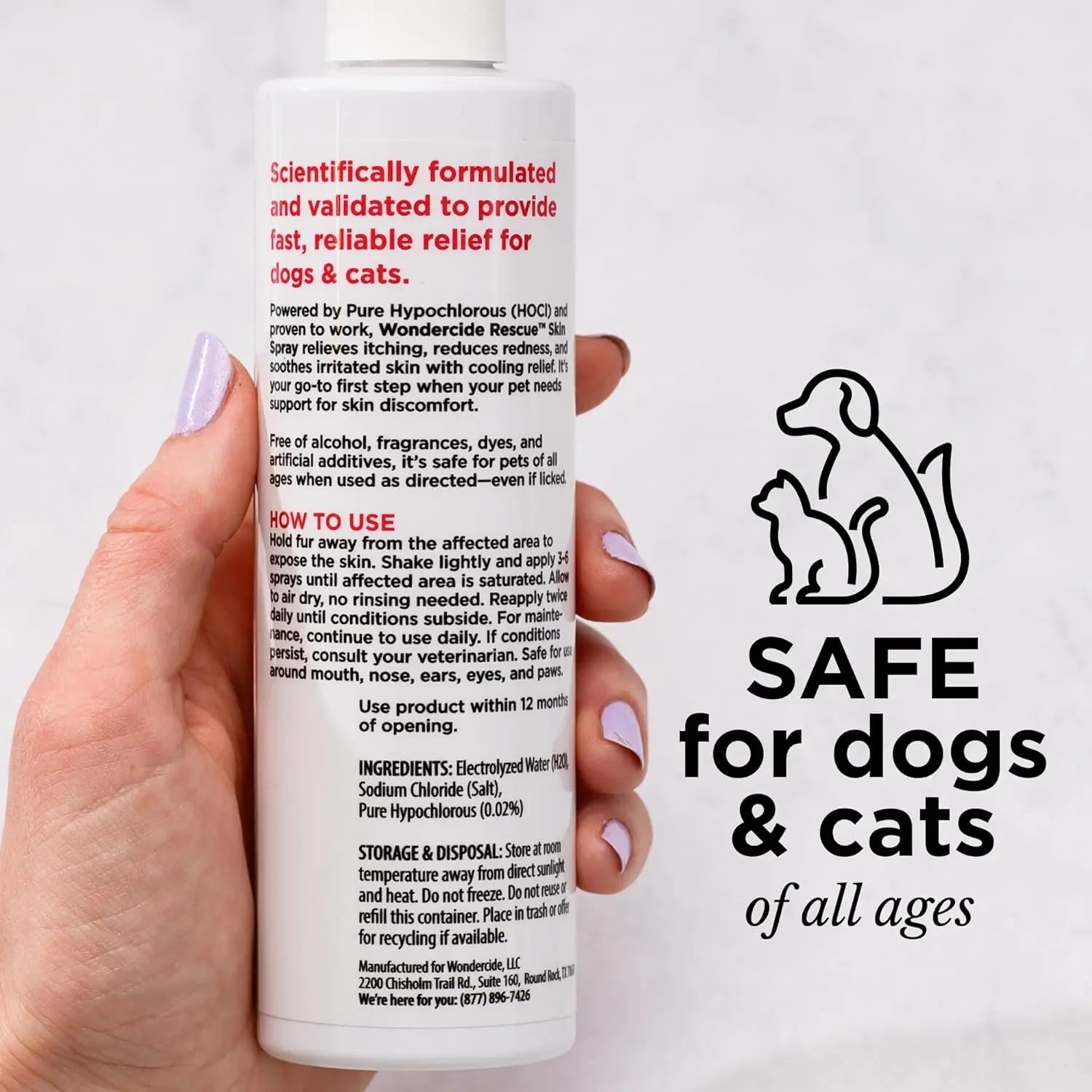 Skin Spray for Pets - Allergy Care