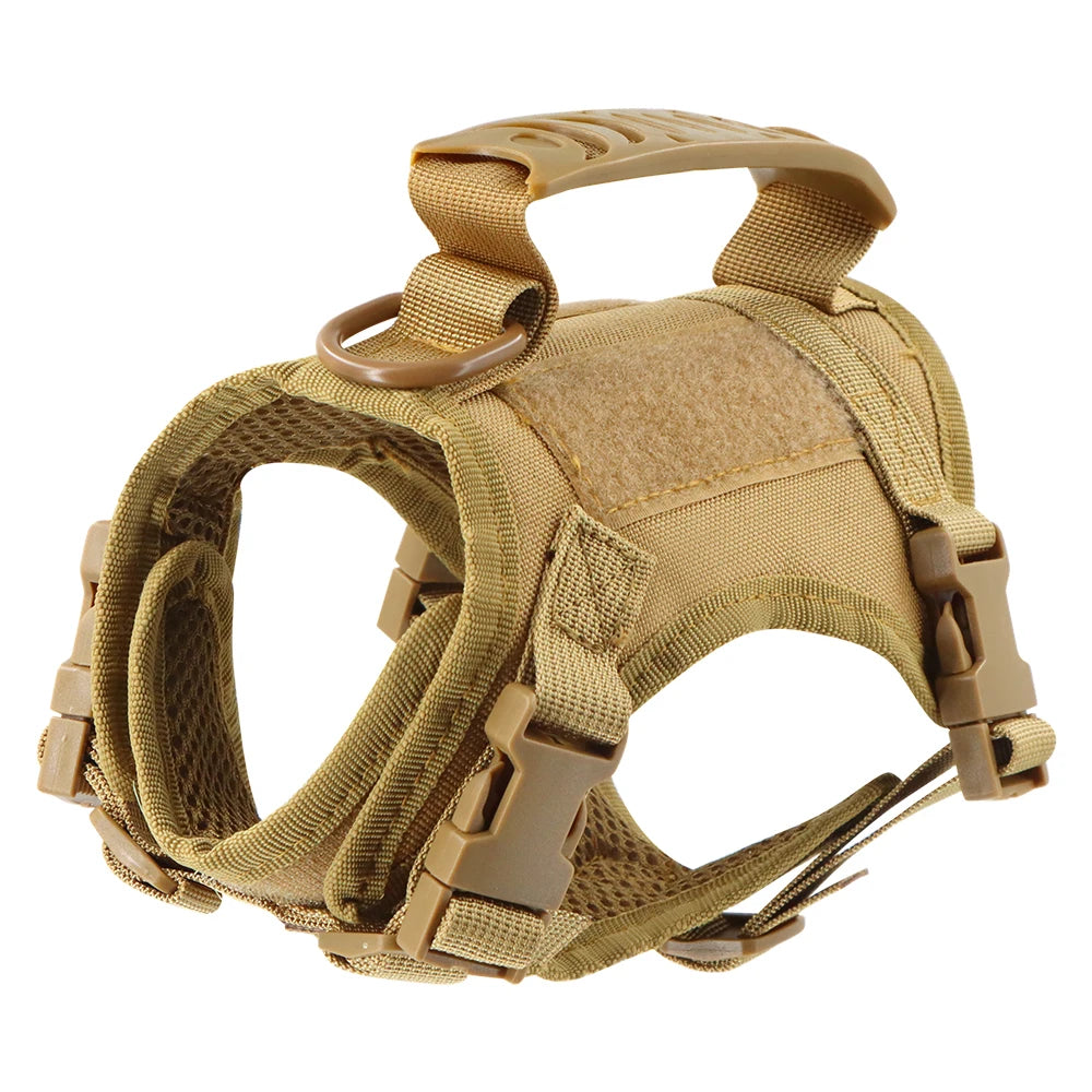 Tactical Cat Harness Adjustable Puppy Vest