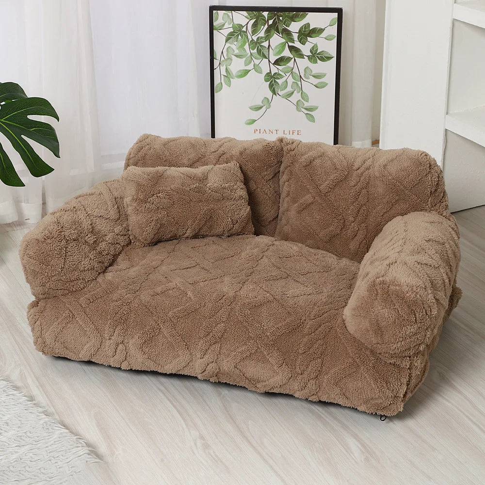 Plush Pet Sofa Bed
