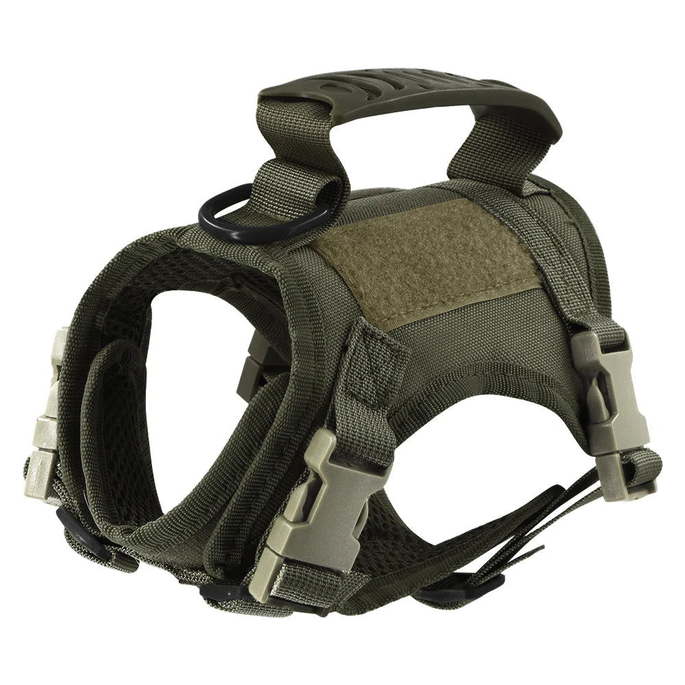Tactical Cat Harness Adjustable Puppy Vest