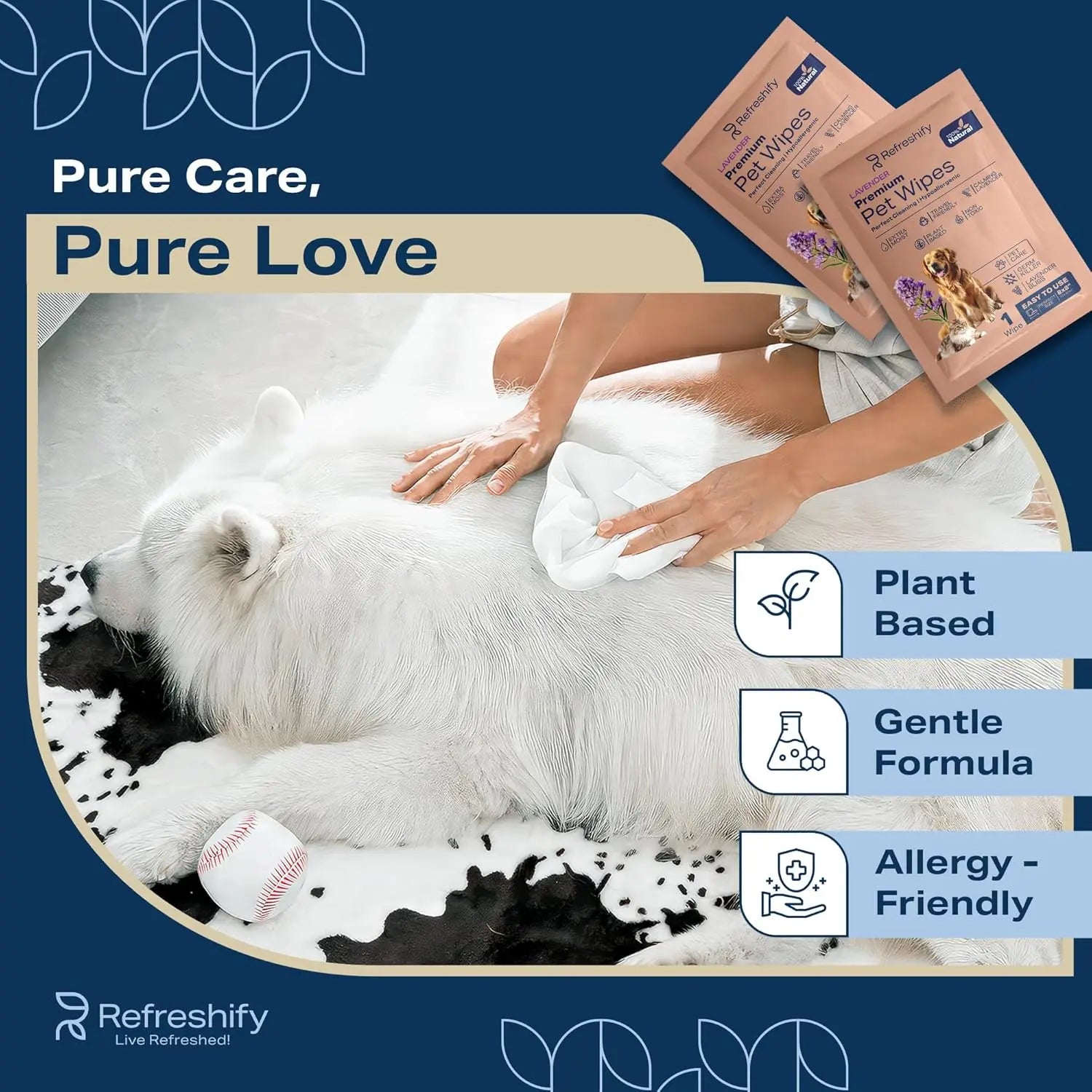 Dog Wipes for Paws & Butt