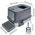 4-Style Cat Litter Box
