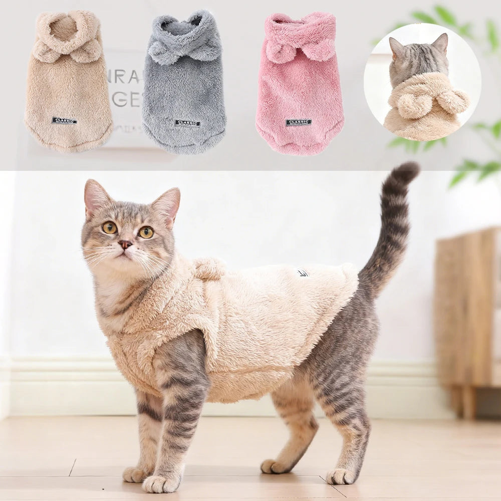 Winter Pet Sweater Coat