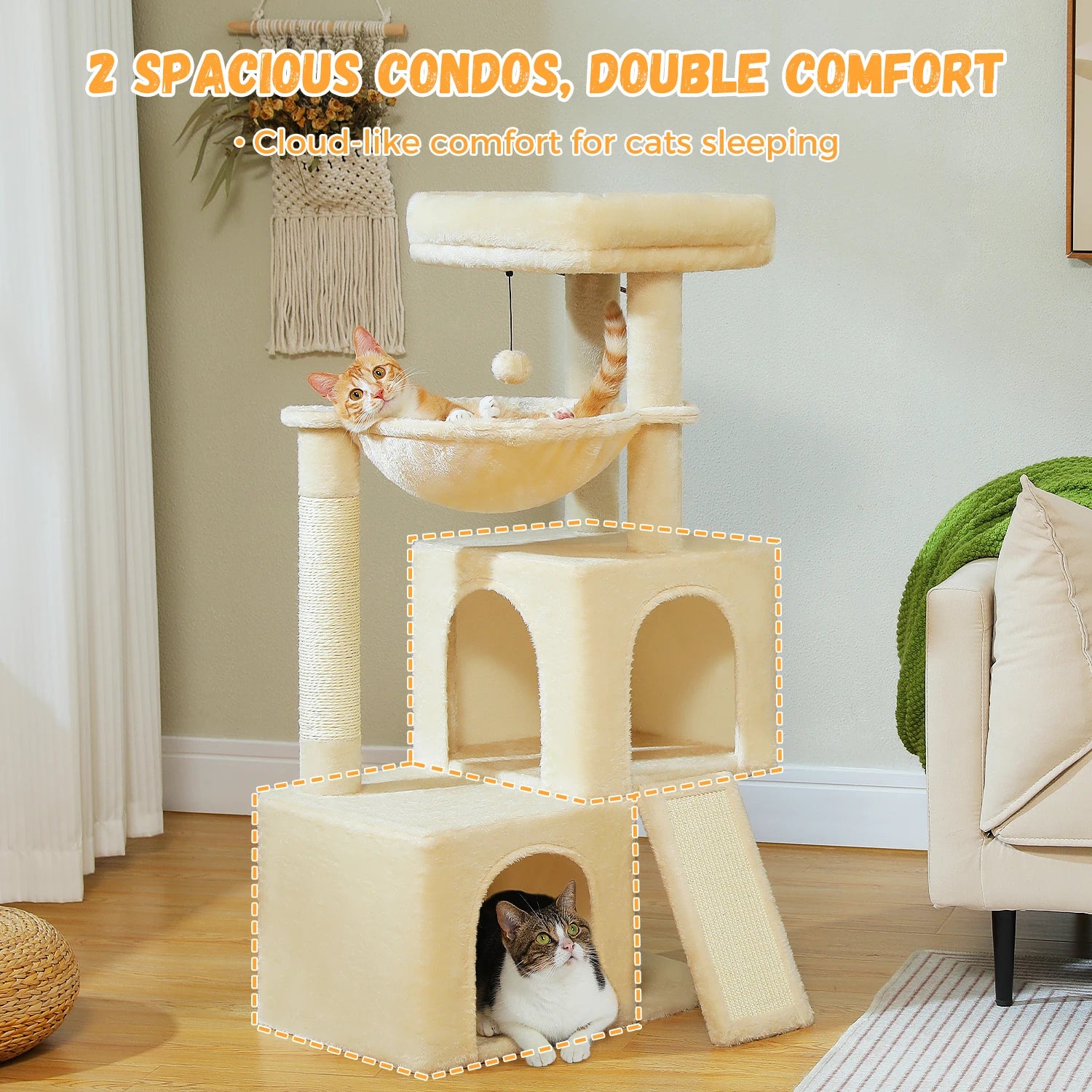 Large Cat Tree For Indoor Cats