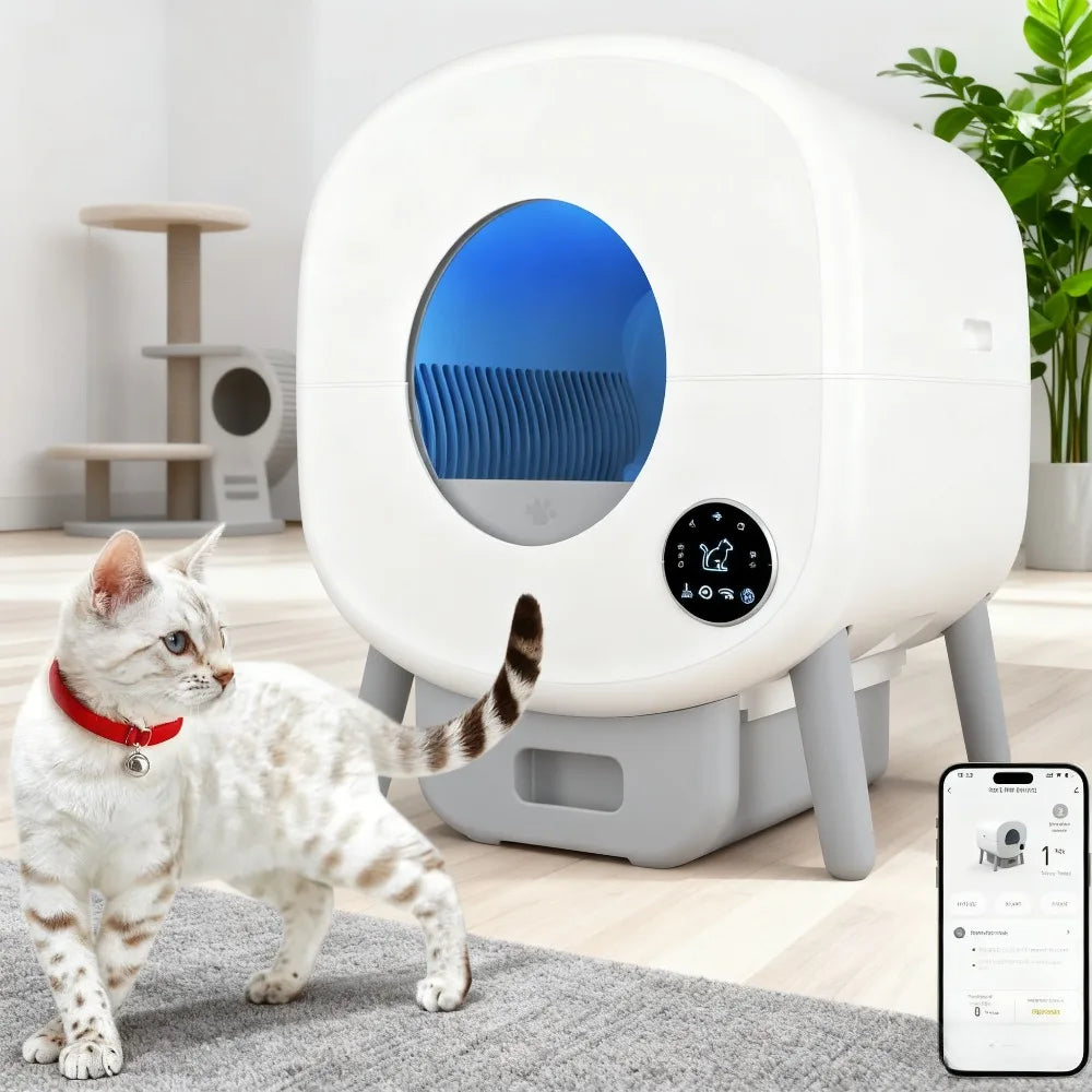 Large Capacity Self Cleaning Litter Box