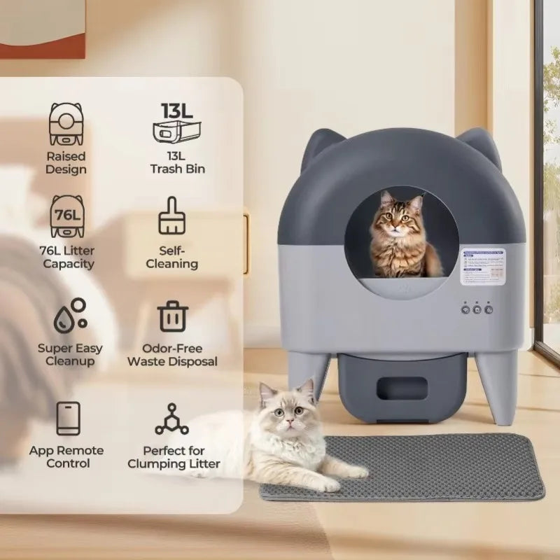 Automatic Cat Litter Box Extra Large
