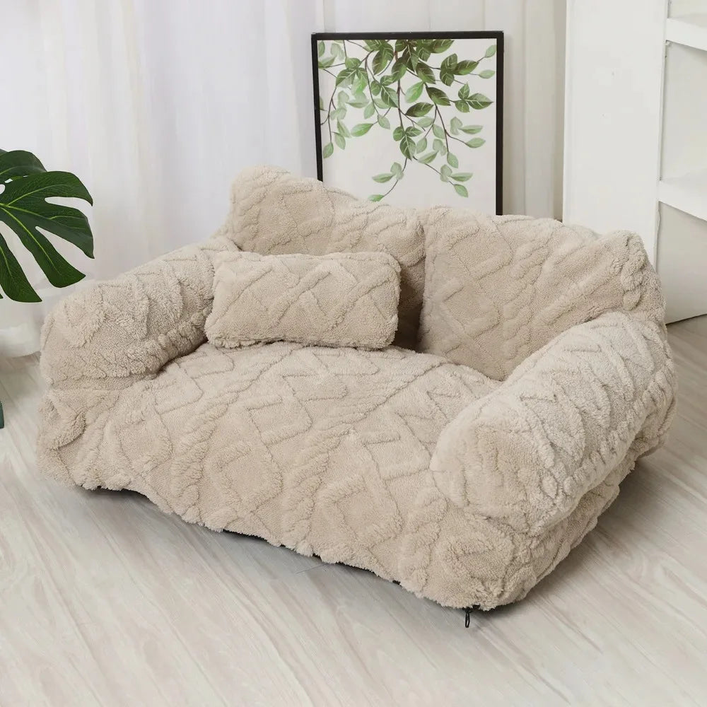 Plush Pet Sofa Bed