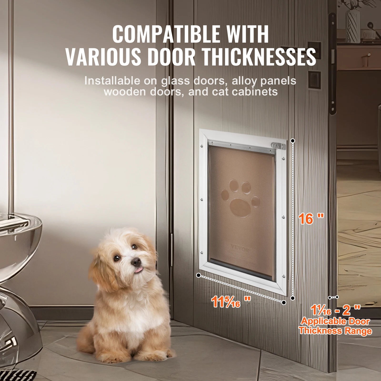 Weatherproof Doggy Door