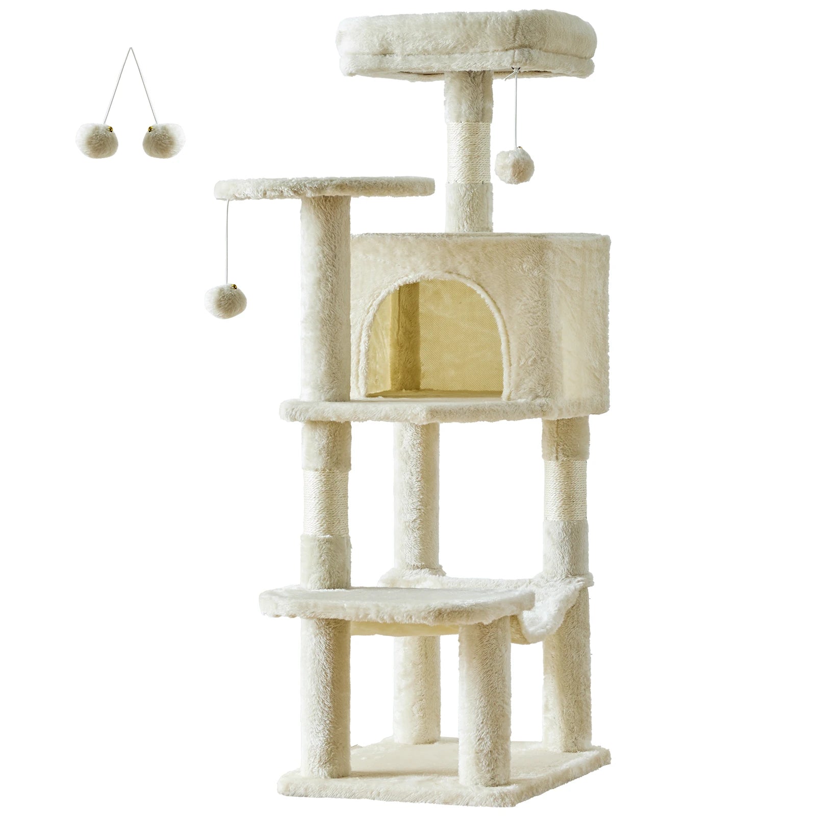 Cat Tree Tall Multi-Cat Climbing Tower
