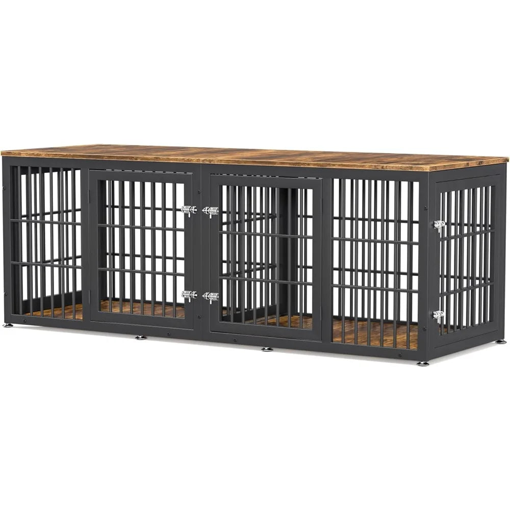 Double Dog Crate Heavy Duty