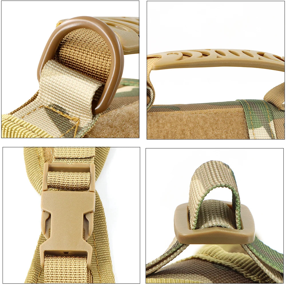 Tactical Cat Harness Adjustable Puppy Vest